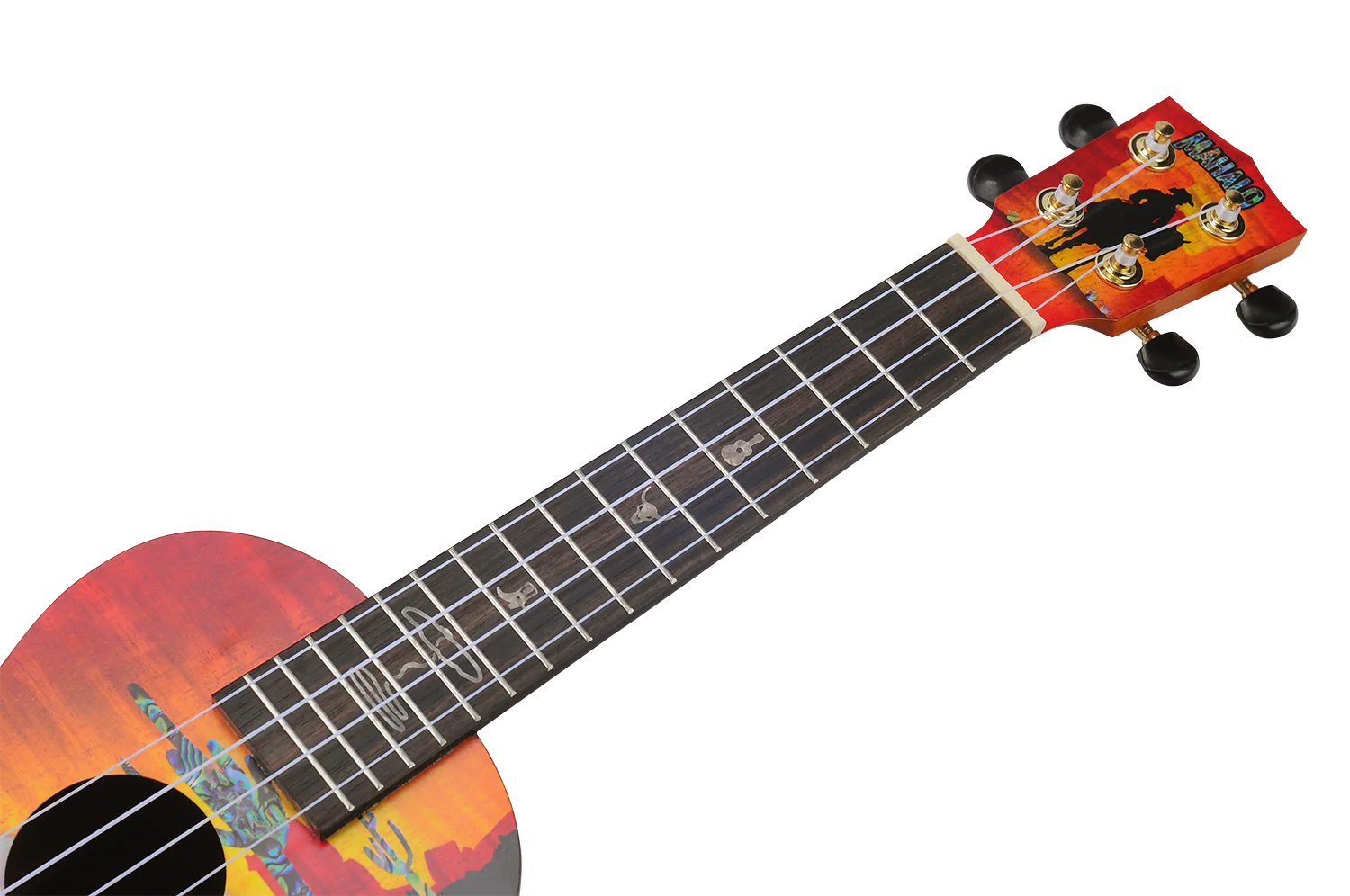 Mahalo Artist Elite Series Concert Ukulele - Unique Wild West - Image 6