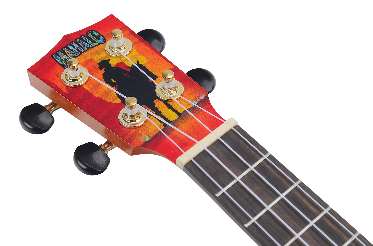 Mahalo Artist Elite Series Concert Ukulele - Unique Wild West - Image 9