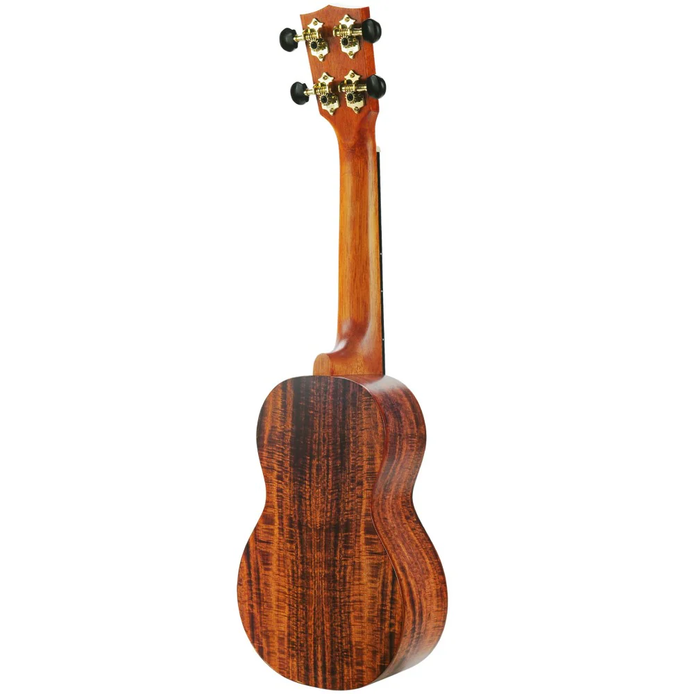 Mahalo Artist Elite Series MA1 Soprano Ukelele ‚Äì Photo Flame Koa - Image 15