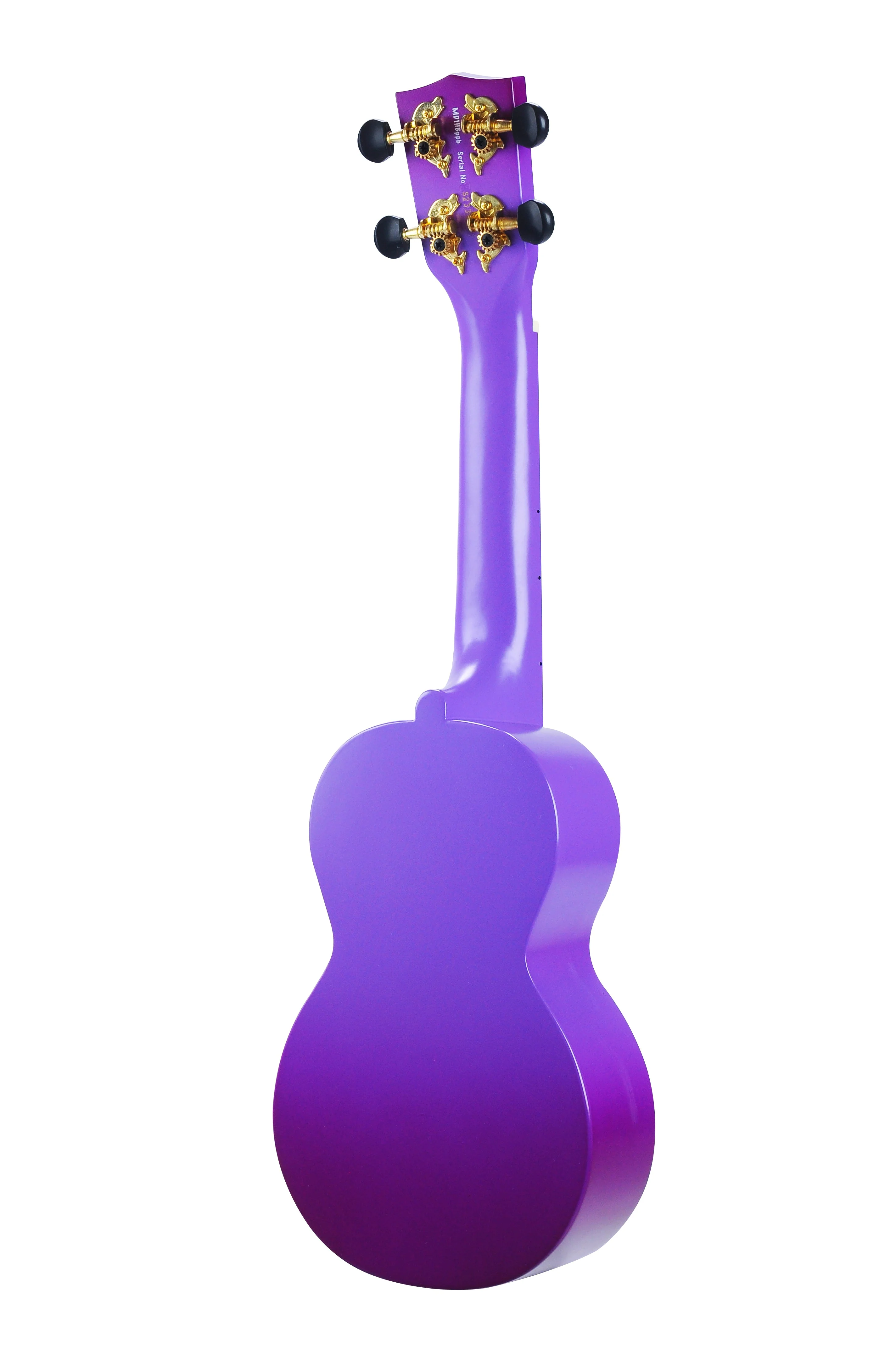 Mahalo Designer Hibiscus Ukulele Purple Burst - Image 5