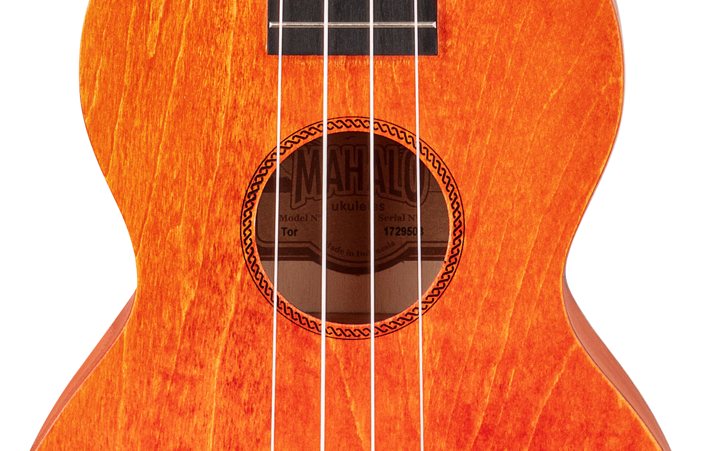 Mahalo Island Series ML2 Concert Ukulele - Orange Sunset - Image 8