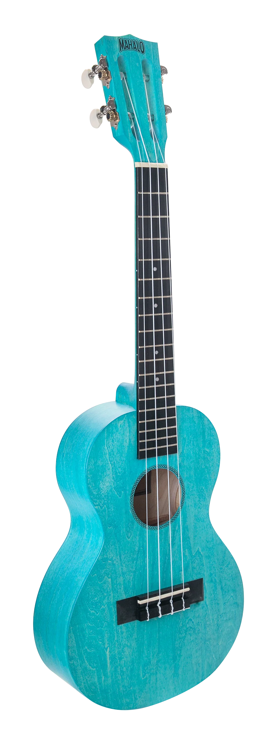 Mahalo Island Series Tenor Ukulele - Aqua Blue