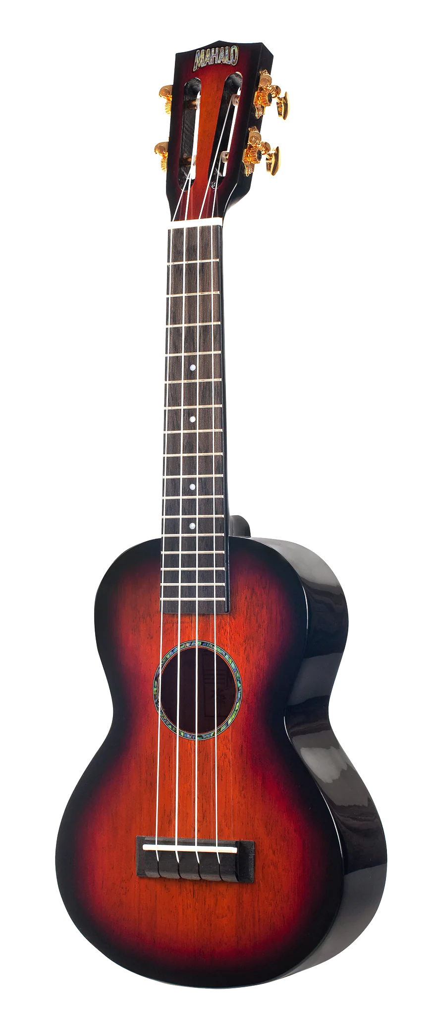 Mahalo Java Series Concert Ukulele - Sunburst - Image 3