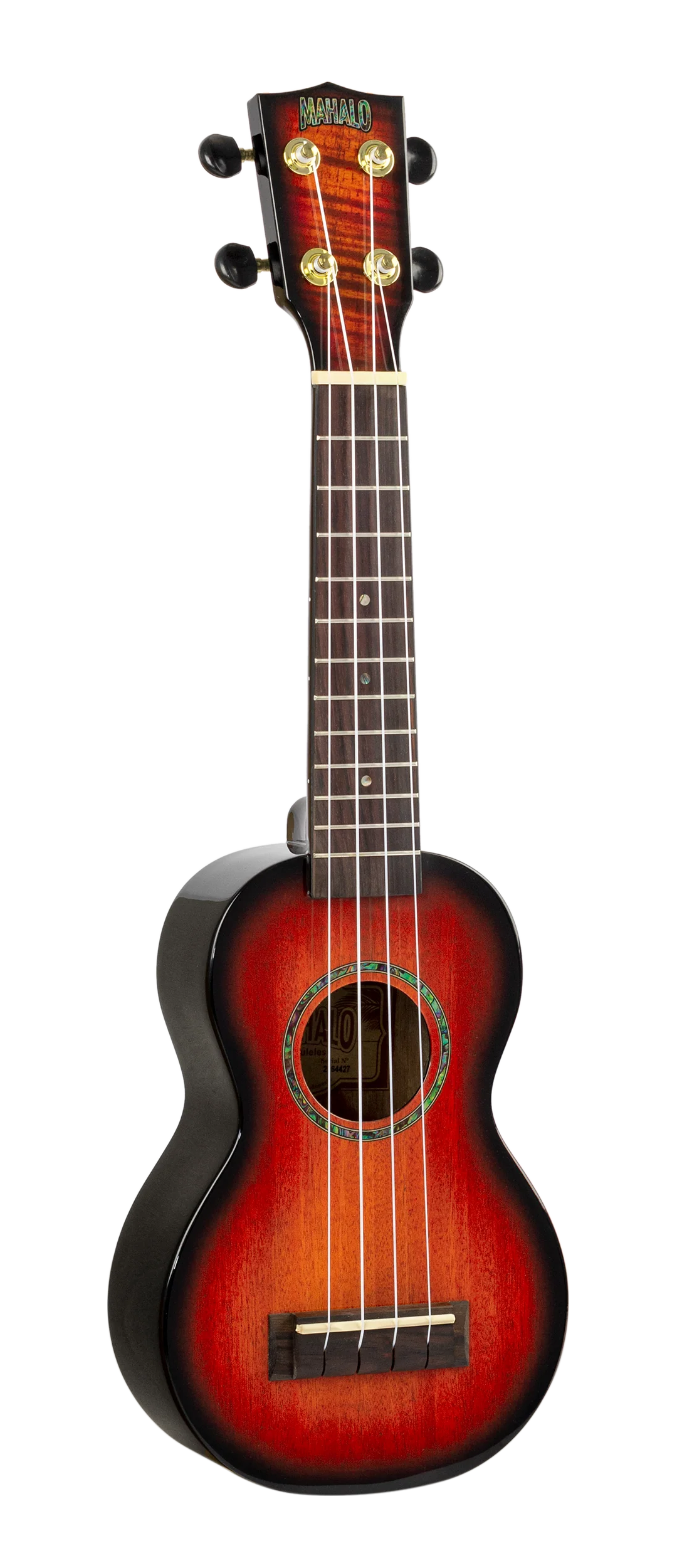 Mahalo Java Series Soprano Ukulele Sunburst - Image 3