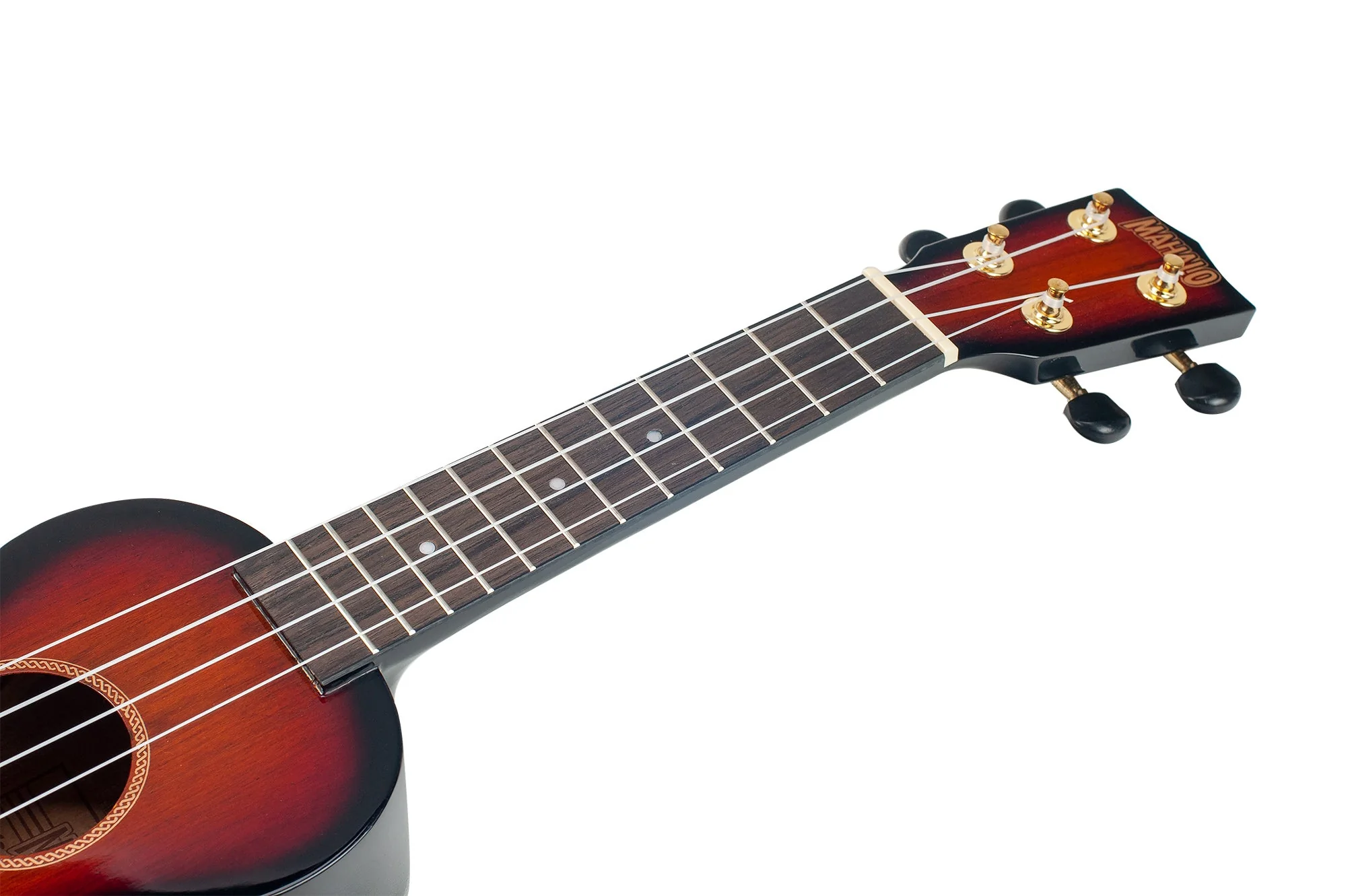 Mahalo Java Series Soprano Ukulele Sunburst - Image 6