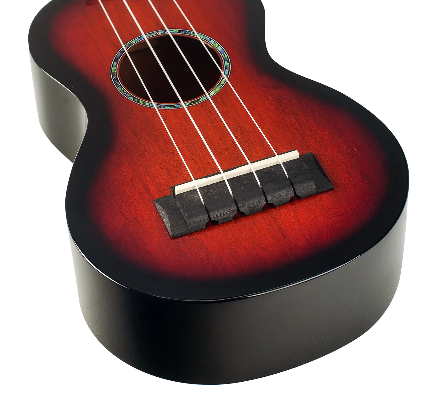 Mahalo Java Series Soprano Ukulele Sunburst - Image 7