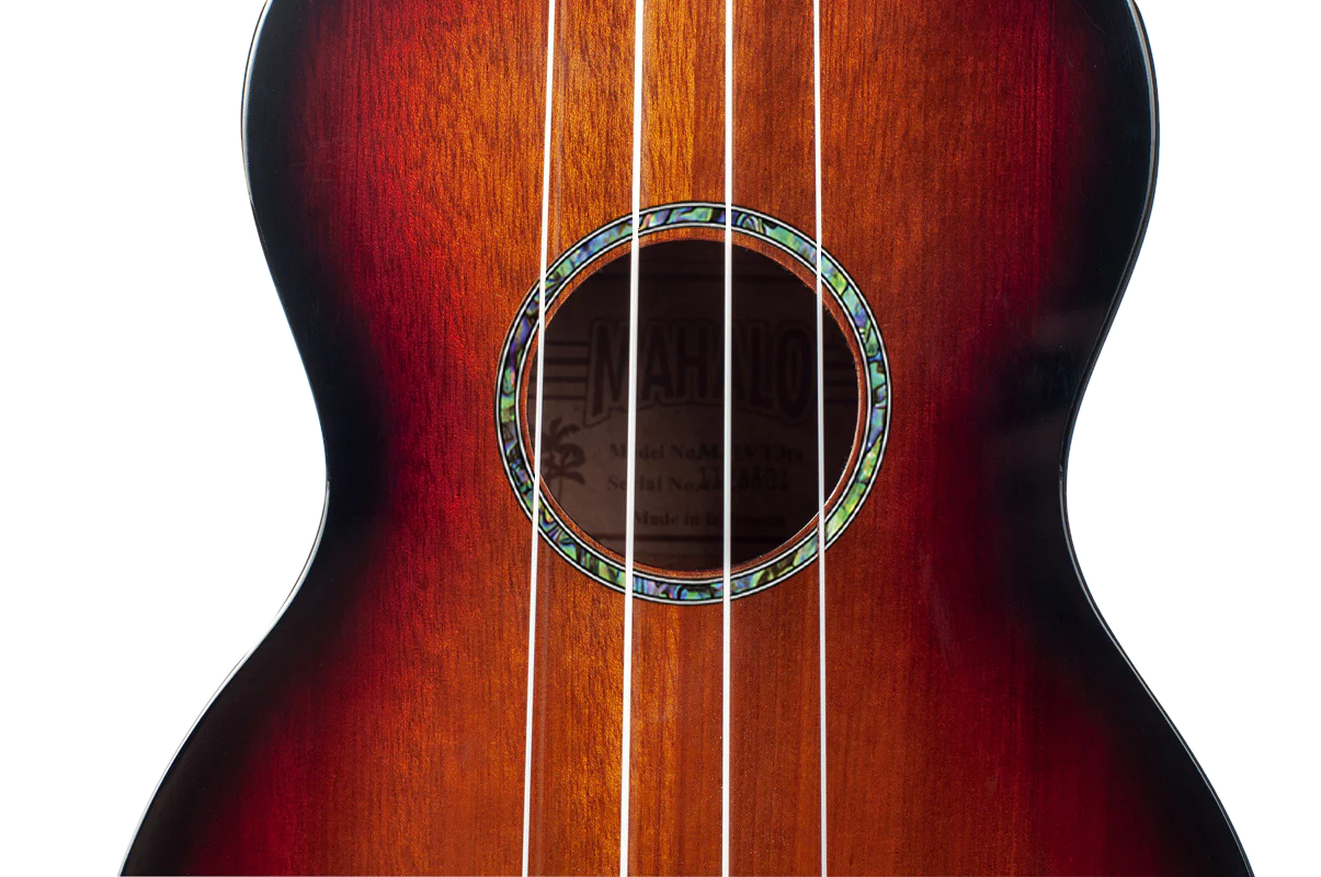 Mahalo Java Series Soprano Ukulele Sunburst - Image 8