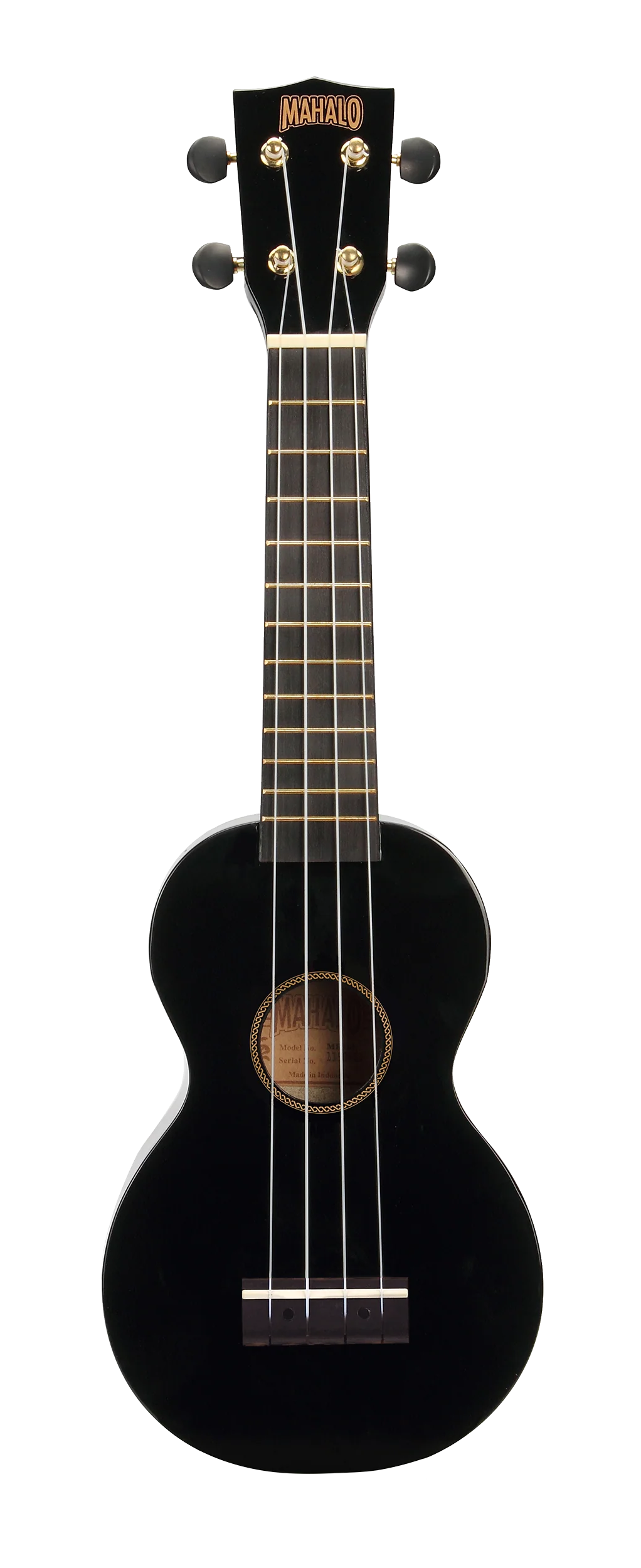 Mahalo M1 Rainbow Series Soprano Ukulele - Black