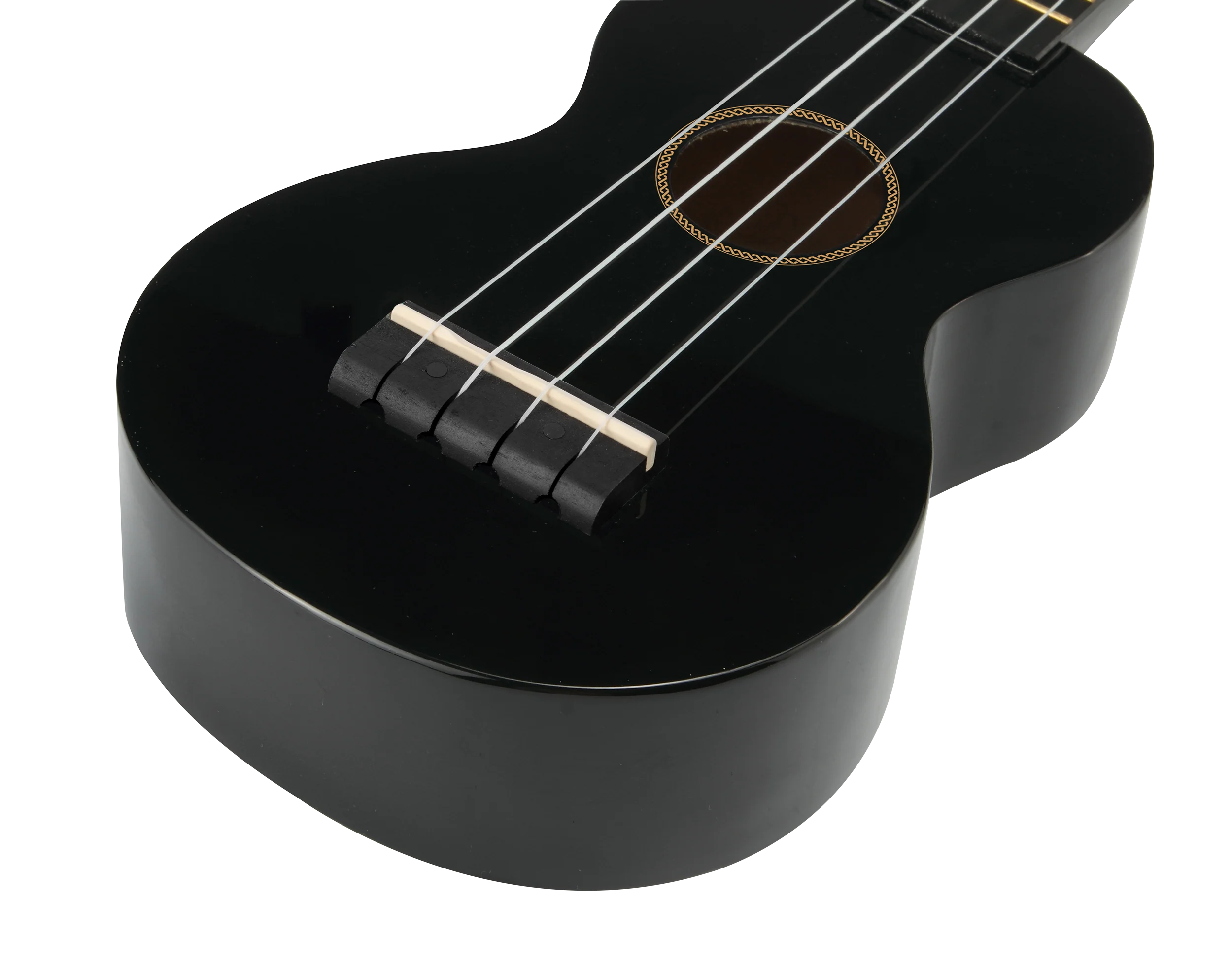 Mahalo M1 Rainbow Series Soprano Ukulele - Black - Image 10