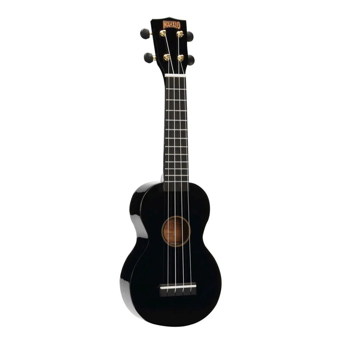 Mahalo M1 Rainbow Series Soprano Ukulele - Black - Image 11