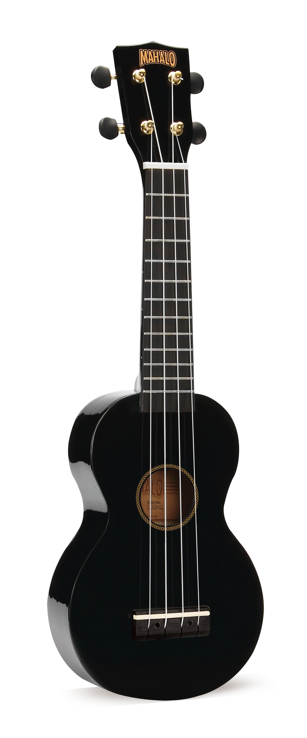 Mahalo M1 Rainbow Series Soprano Ukulele - Black - Image 2