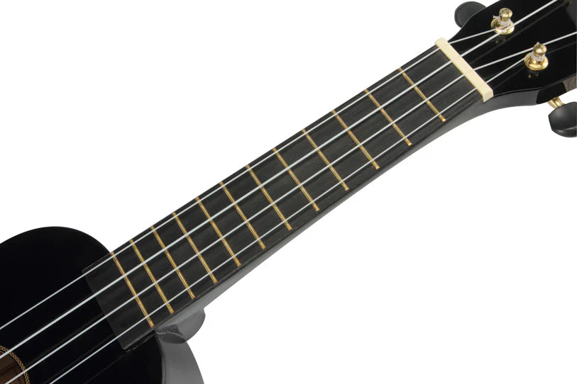 Mahalo M1 Rainbow Series Soprano Ukulele - Black - Image 6