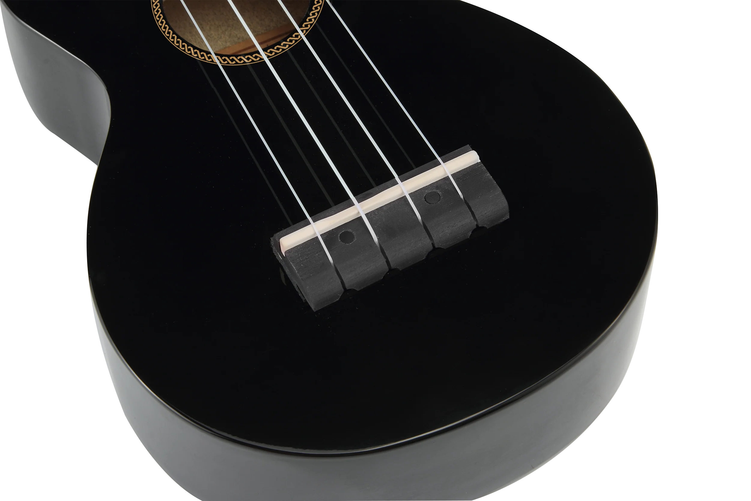 Mahalo M1 Rainbow Series Soprano Ukulele - Black - Image 7