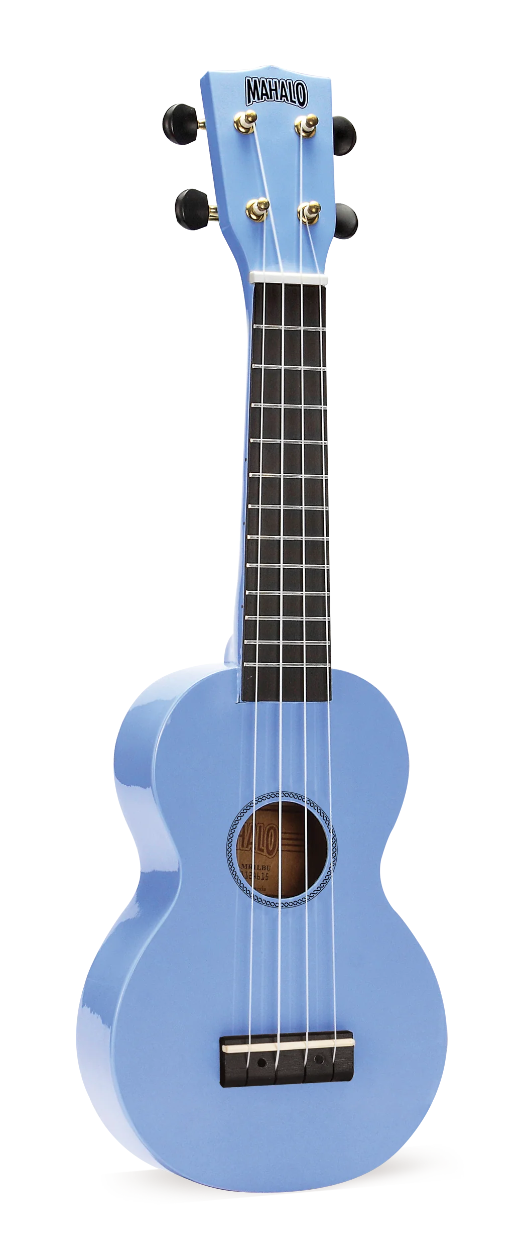 Mahalo M1 Rainbow Series Soprano Ukulele - Light Blue - Image 2