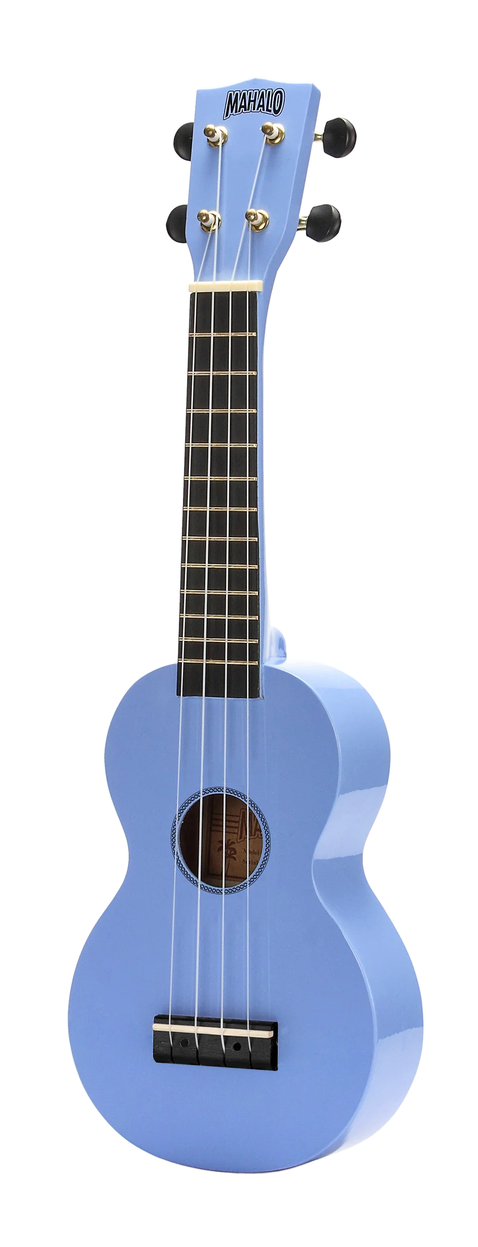 Mahalo M1 Rainbow Series Soprano Ukulele - Light Blue - Image 3