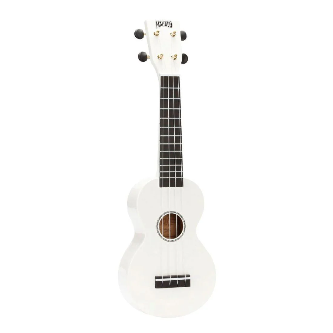 Mahalo M1 Rainbow Series Soprano Ukulele - White - Image 11
