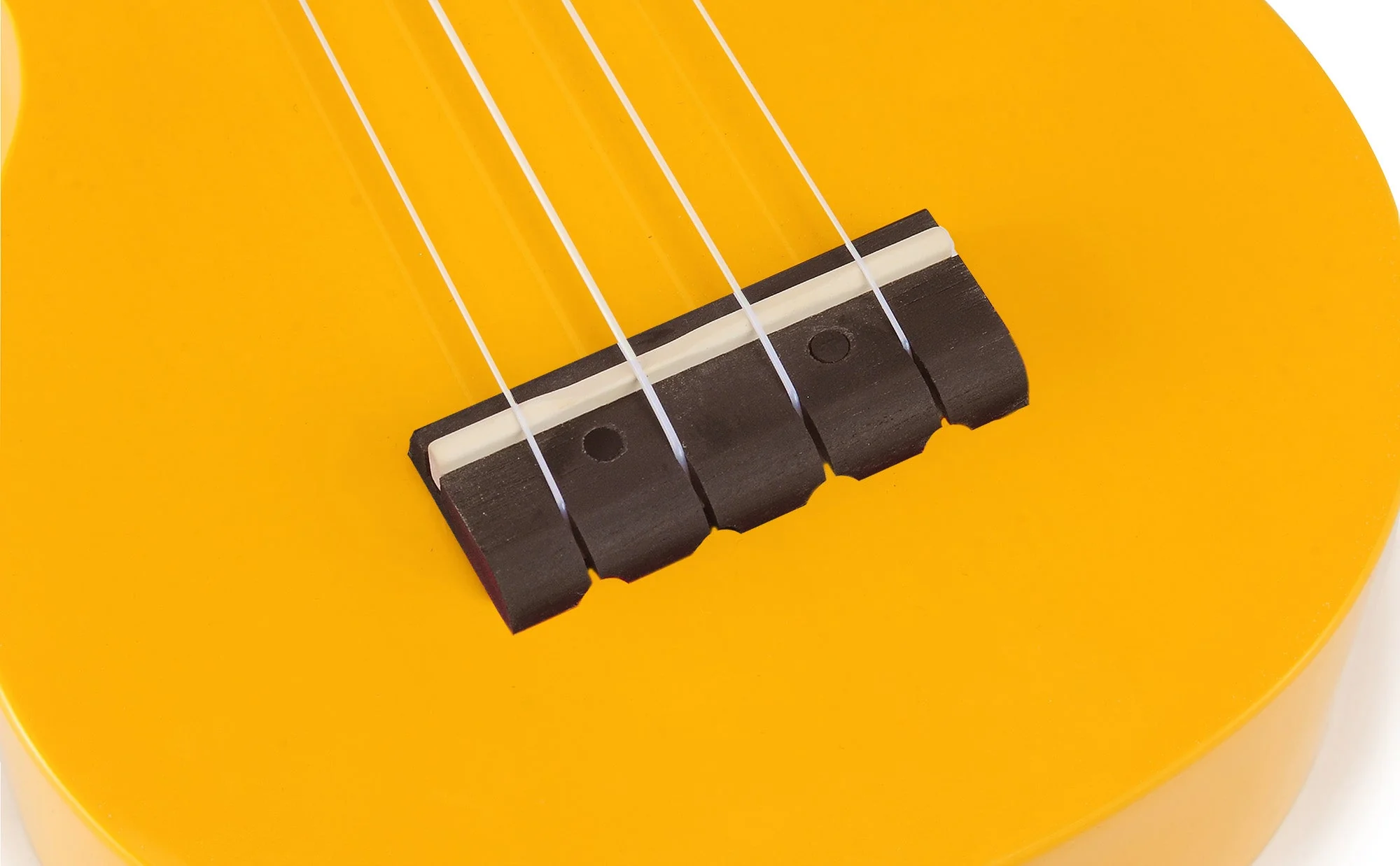 Mahalo M1 Rainbow Series Soprano Ukulele - Yellow - Image 7