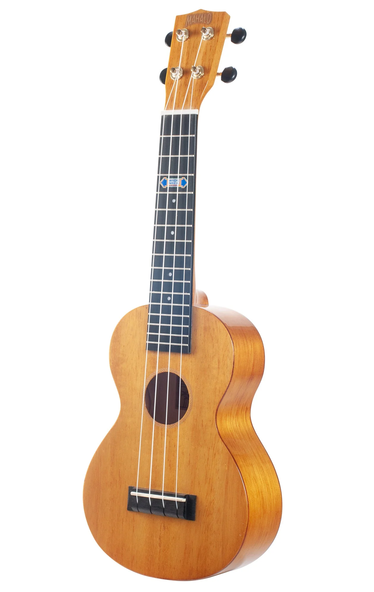 Mahalo MH2WVNA Hano Series Wide Neck Concert Ukulele in Vintage Natural - Image 2