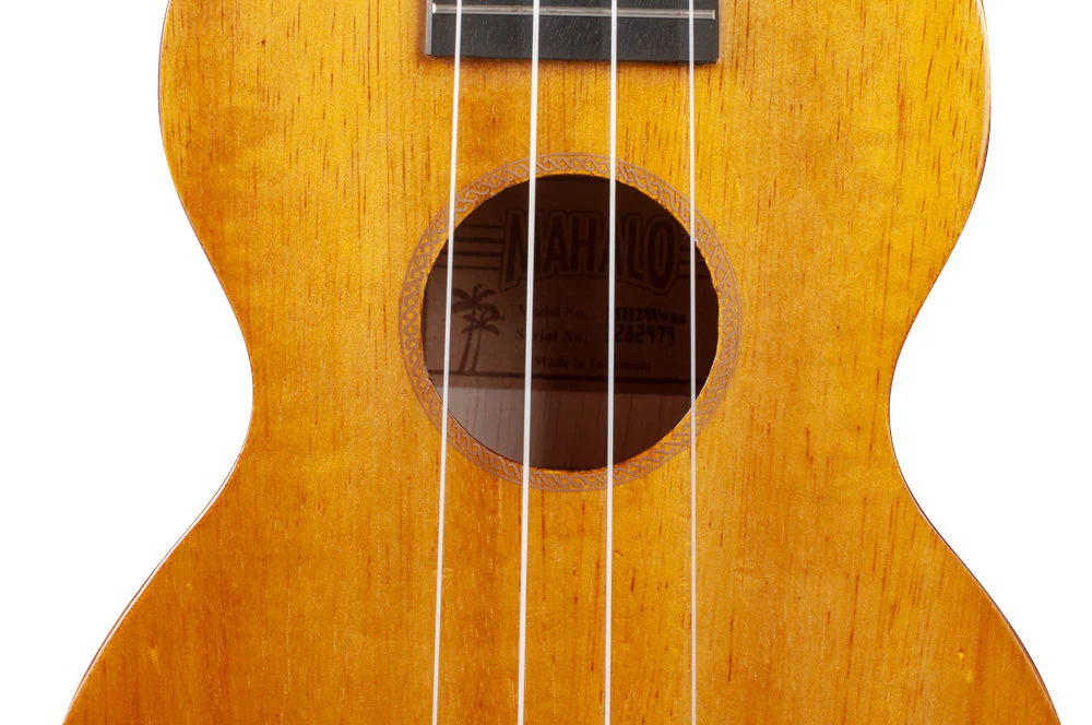 Mahalo MH2WVNA Hano Series Wide Neck Concert Ukulele in Vintage Natural - Image 8