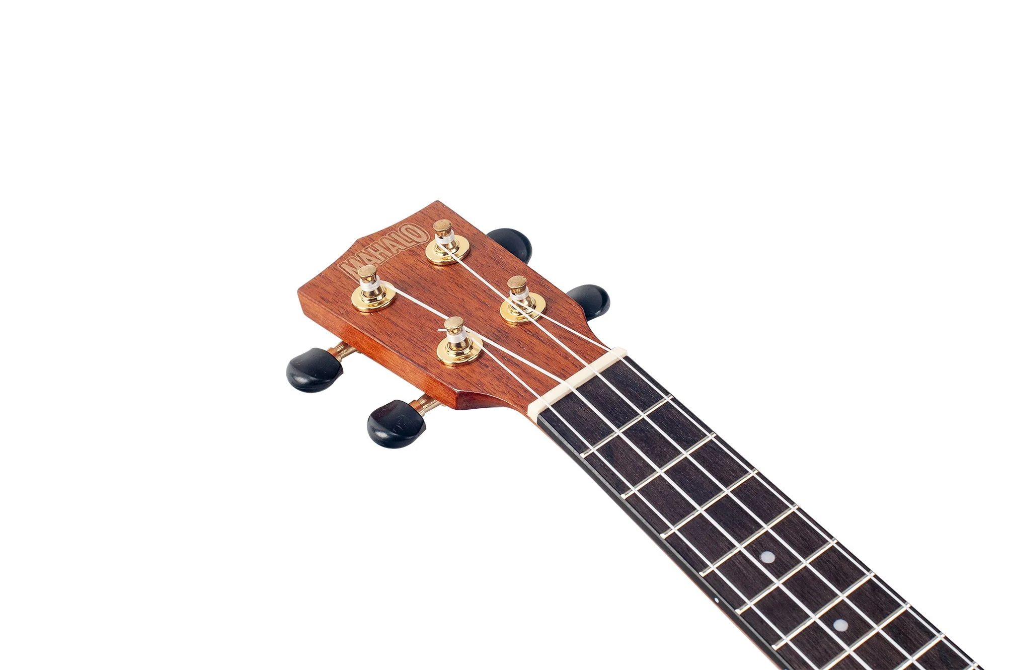Mahalo MJ1VTTBR Java Series Soprano Ukulele in Transparent Brown with Pickup - Image 7