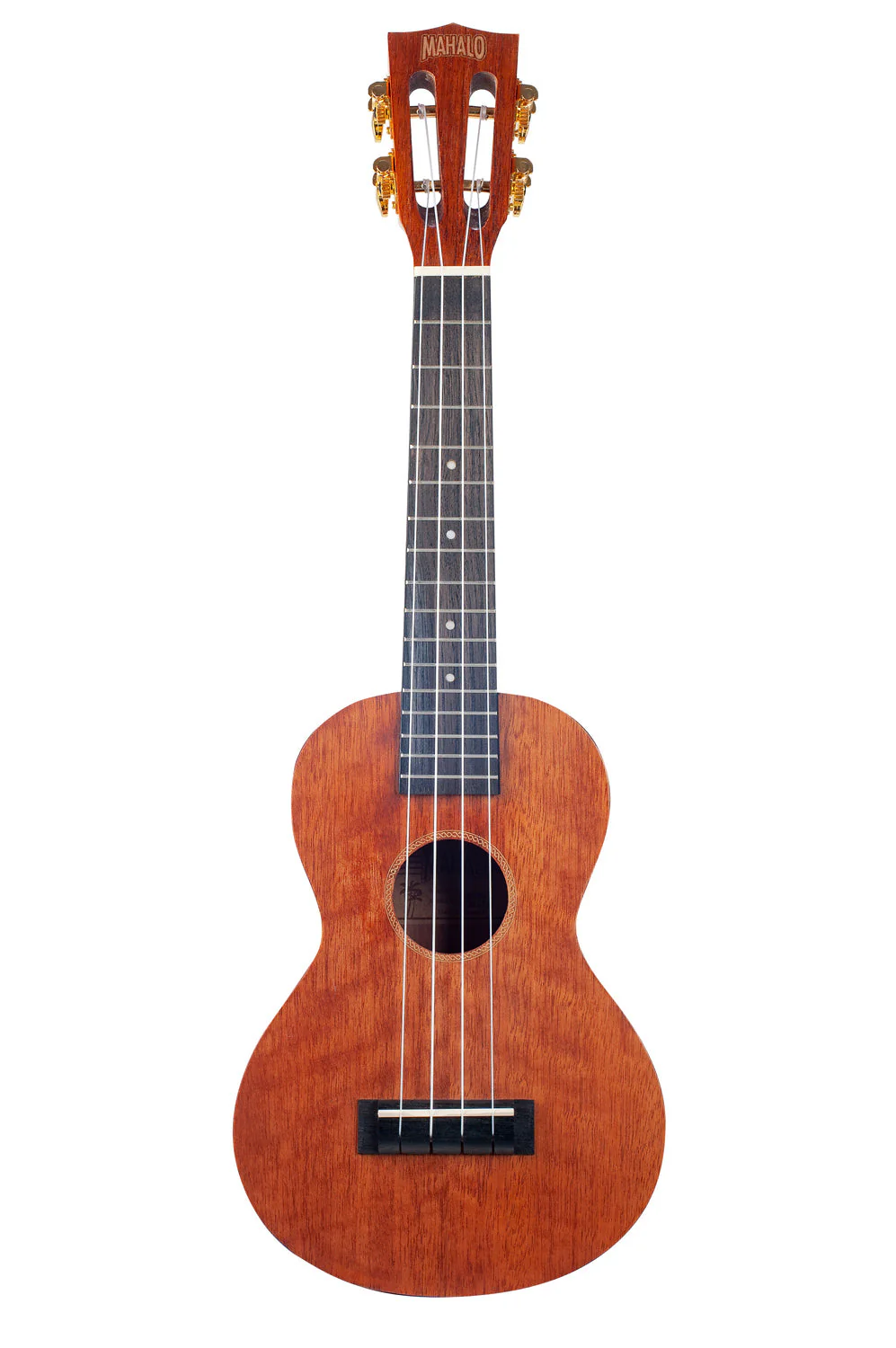 Mahalo MJ2TBRK Java Series Concert Ukulele with Essentials Accessory Pack in Transparent Brown - Image 2
