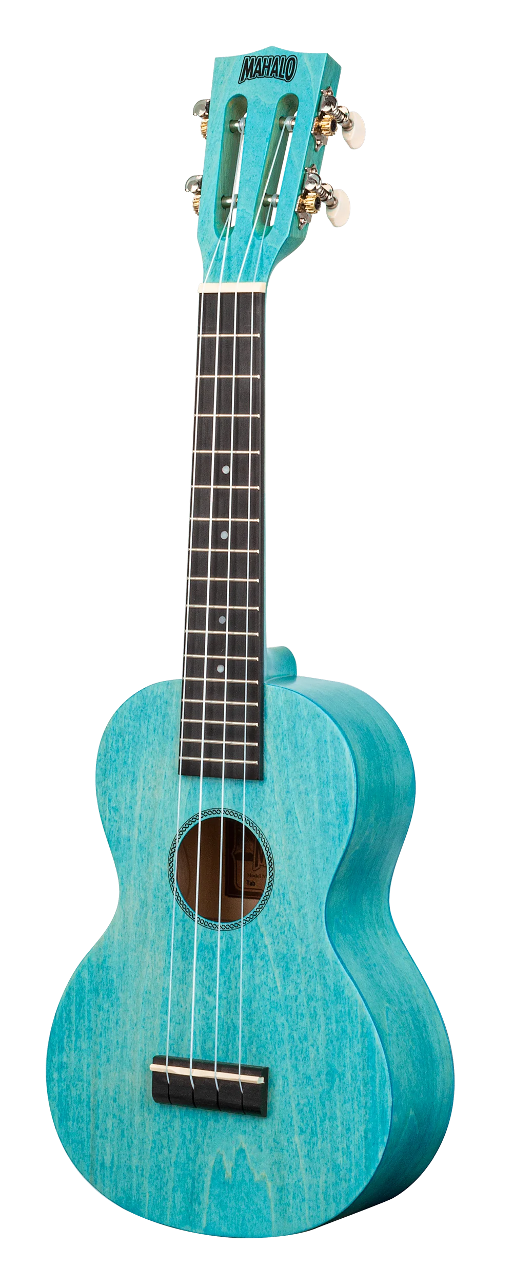 Mahalo ML2 Island Series Concert Ukulele in Aqua Blue - Image 3