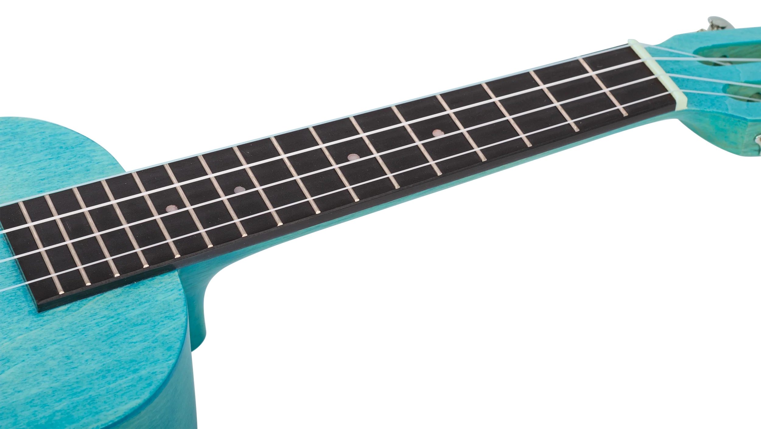 Mahalo ML2 Island Series Concert Ukulele in Aqua Blue - Image 6