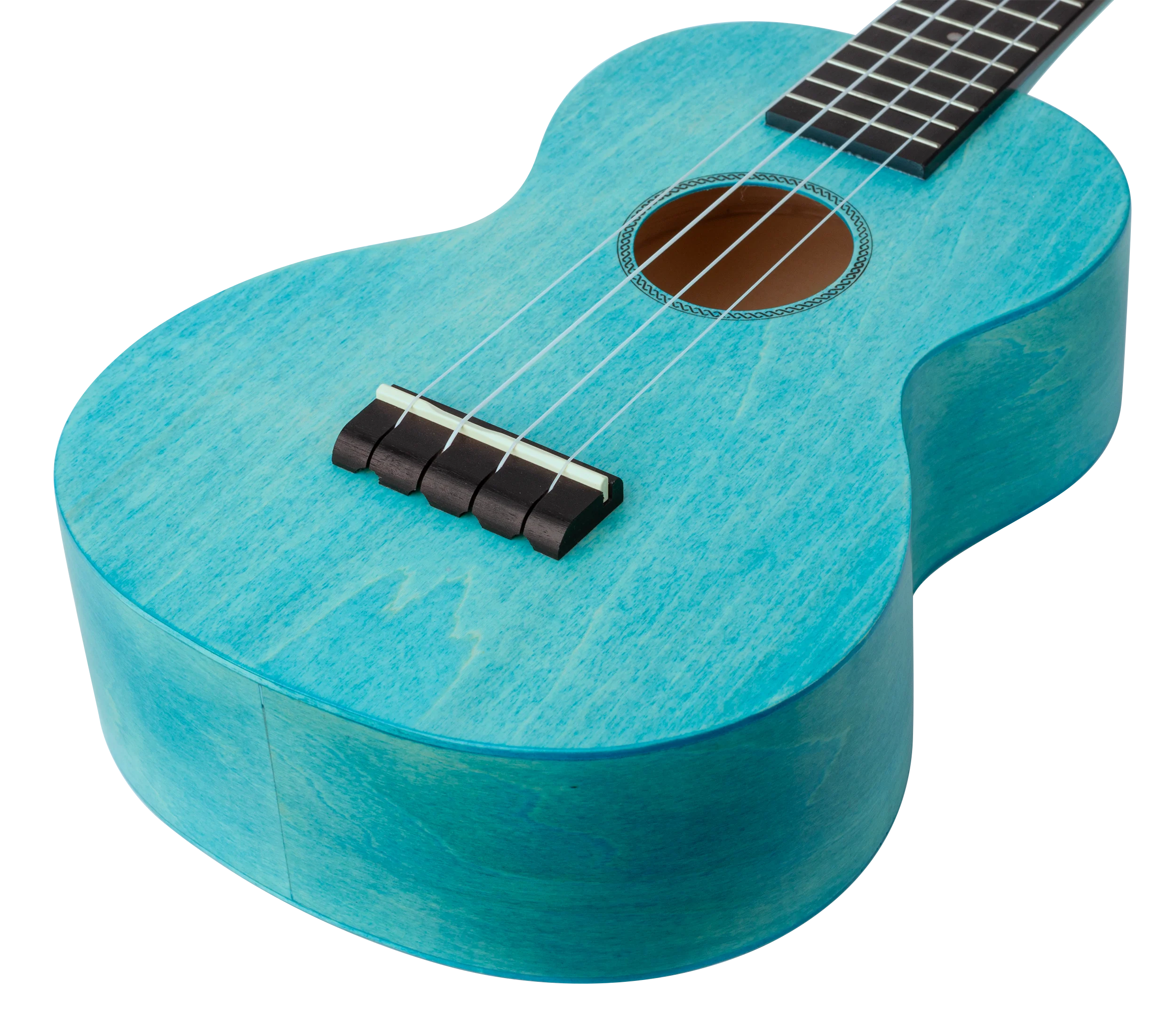 Mahalo ML2 Island Series Concert Ukulele in Aqua Blue - Image 7