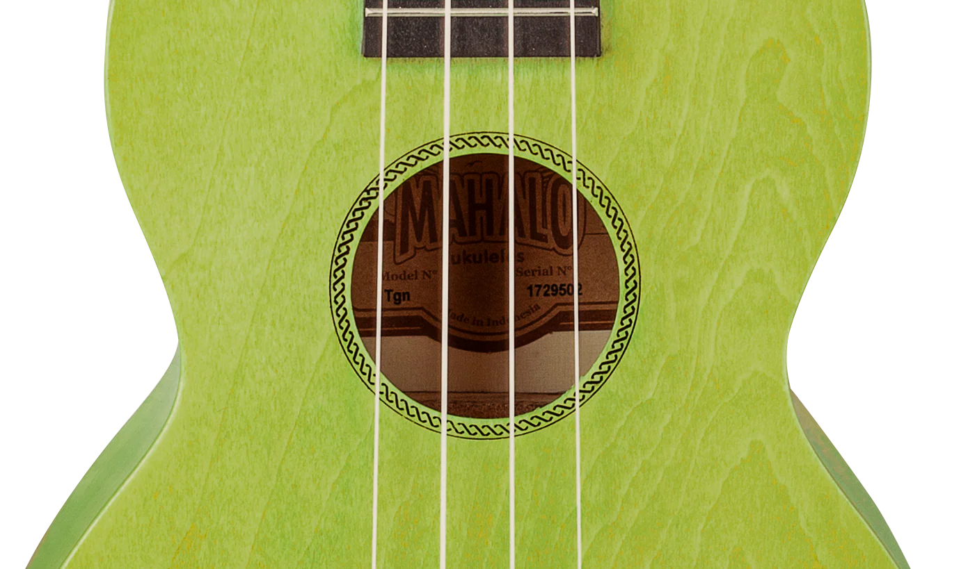 Mahalo ML2 Island Series Concert Ukulele in Sea Green - Image 8