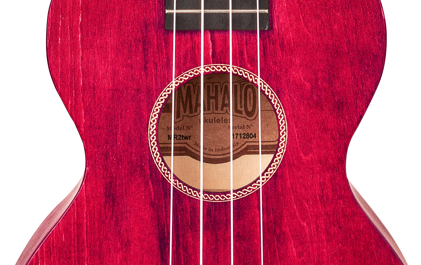 Mahalo ML2CR Island Series Concert Ukulele in Cherry Red - Image 8