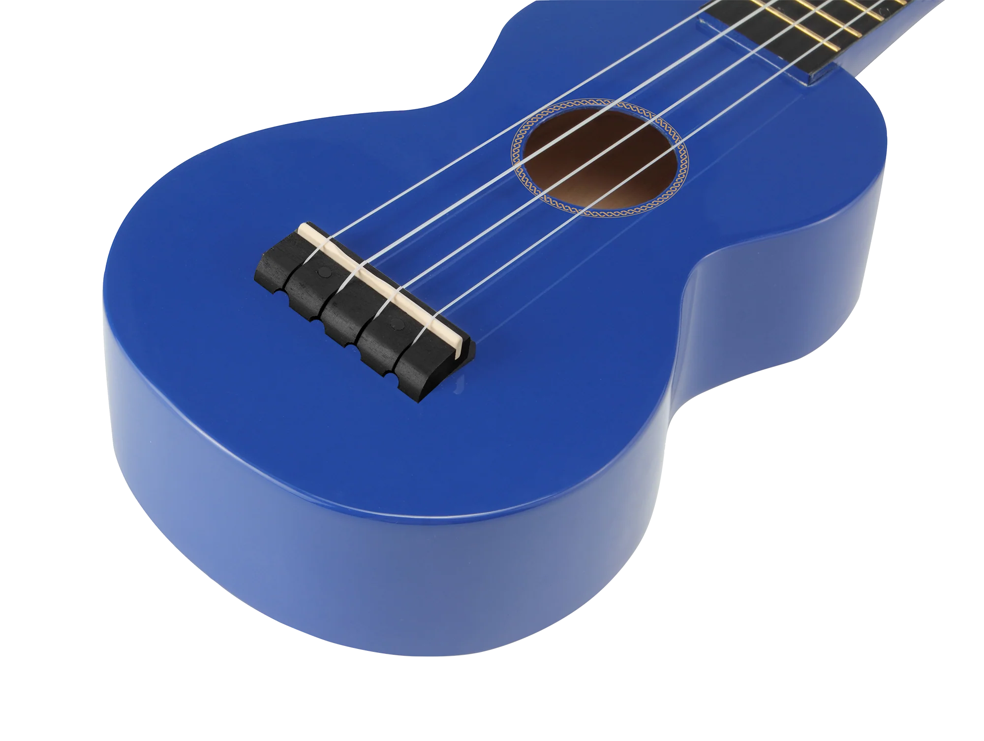 Mahalo MR1BU Rainbow Series Soprano Ukulele - Blue - Image 10
