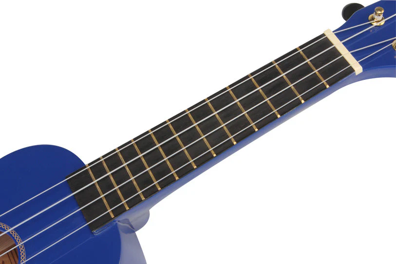 Mahalo MR1BU Rainbow Series Soprano Ukulele - Blue - Image 6