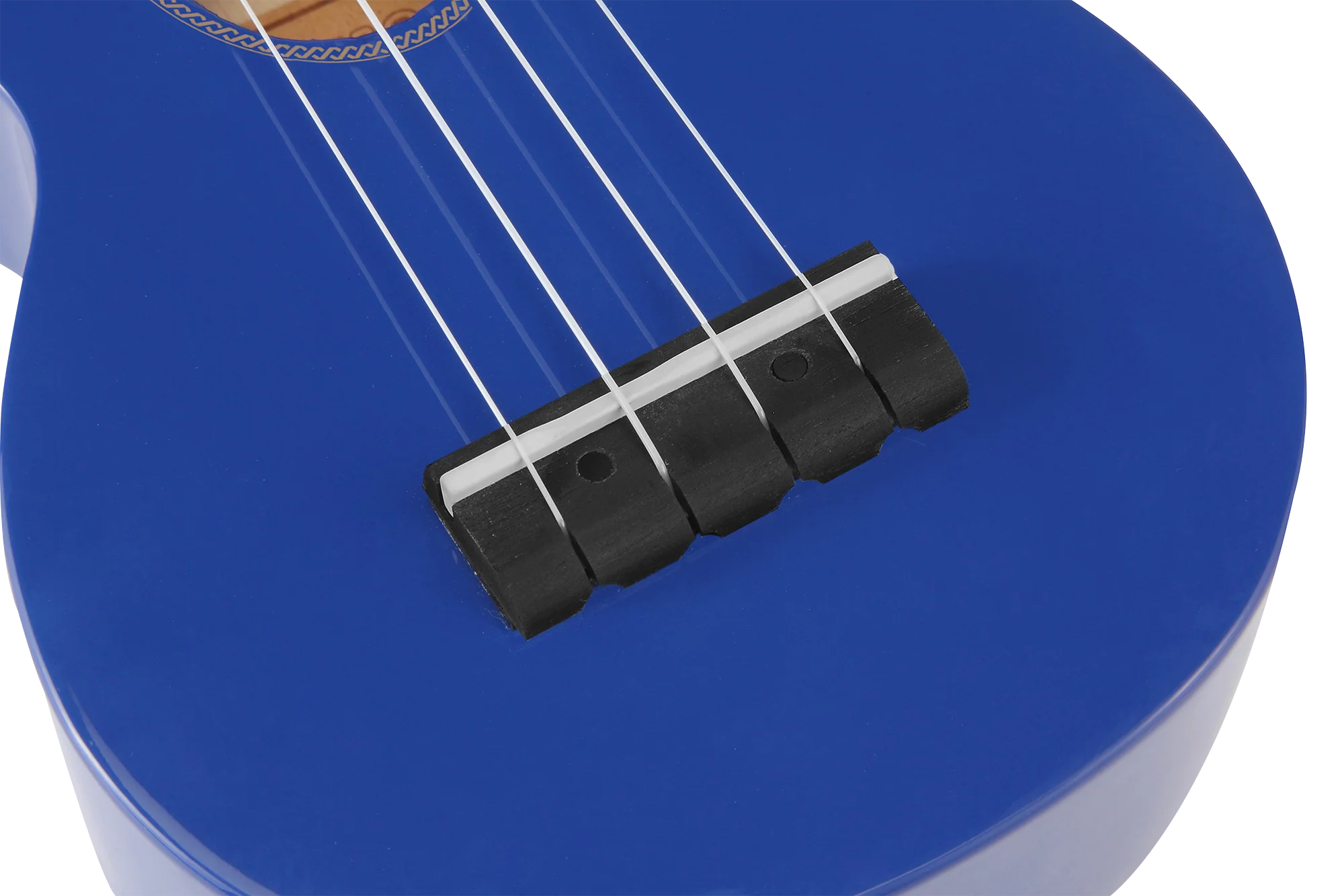 Mahalo MR1BU Rainbow Series Soprano Ukulele - Blue - Image 7