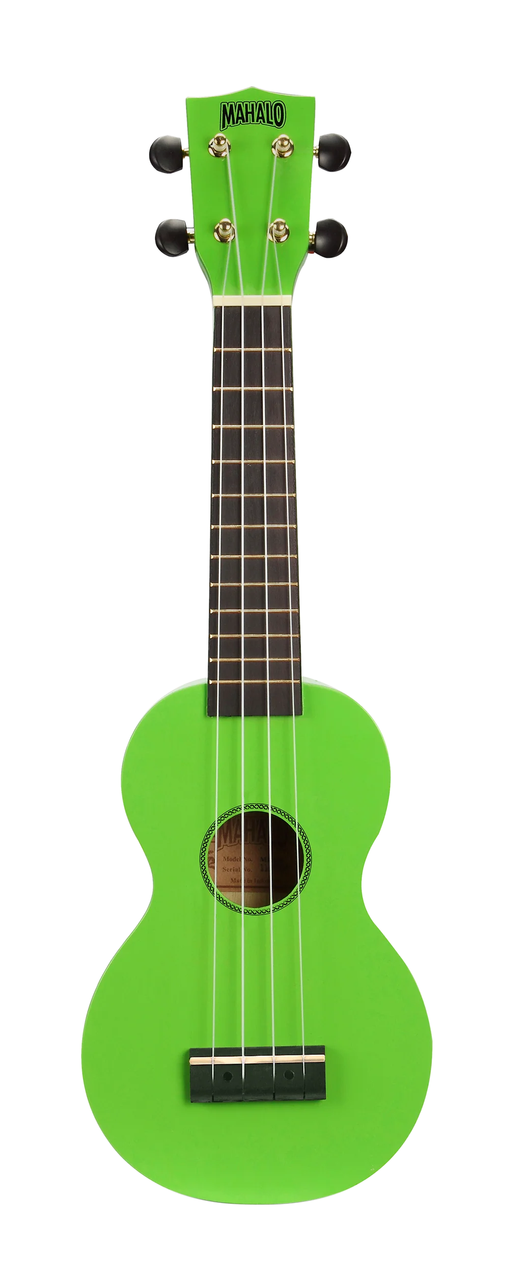 Mahalo MR1GN Rainbow Series Soprano Ukulele - Green
