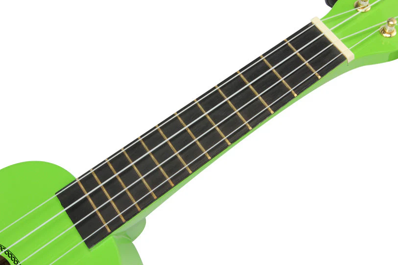 Mahalo MR1GN Rainbow Series Soprano Ukulele - Green - Image 6
