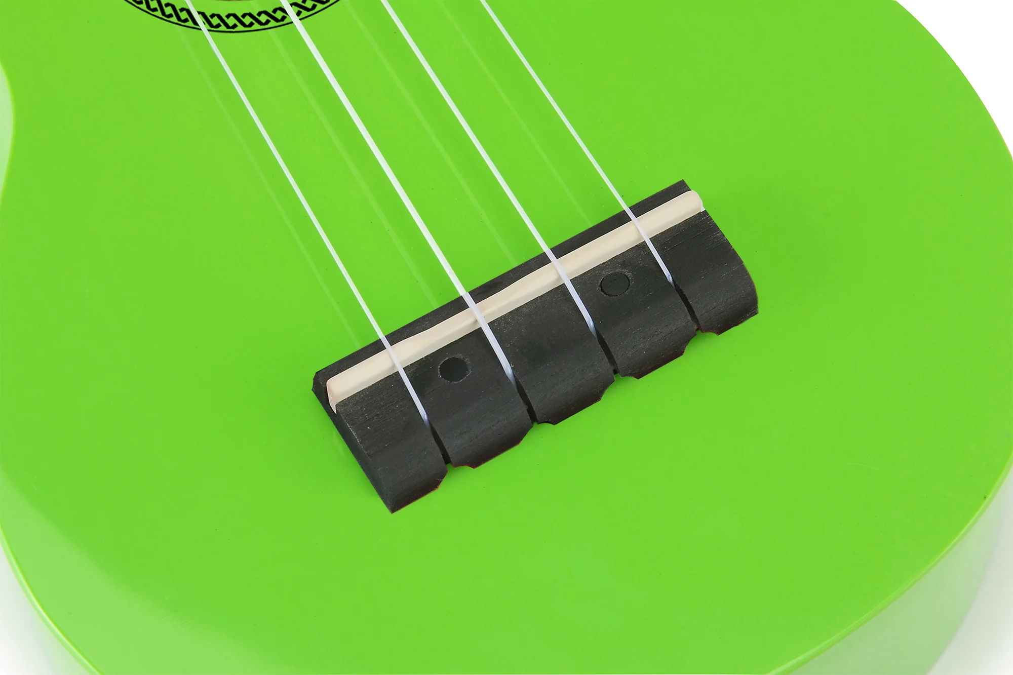Mahalo MR1GN Rainbow Series Soprano Ukulele - Green - Image 7