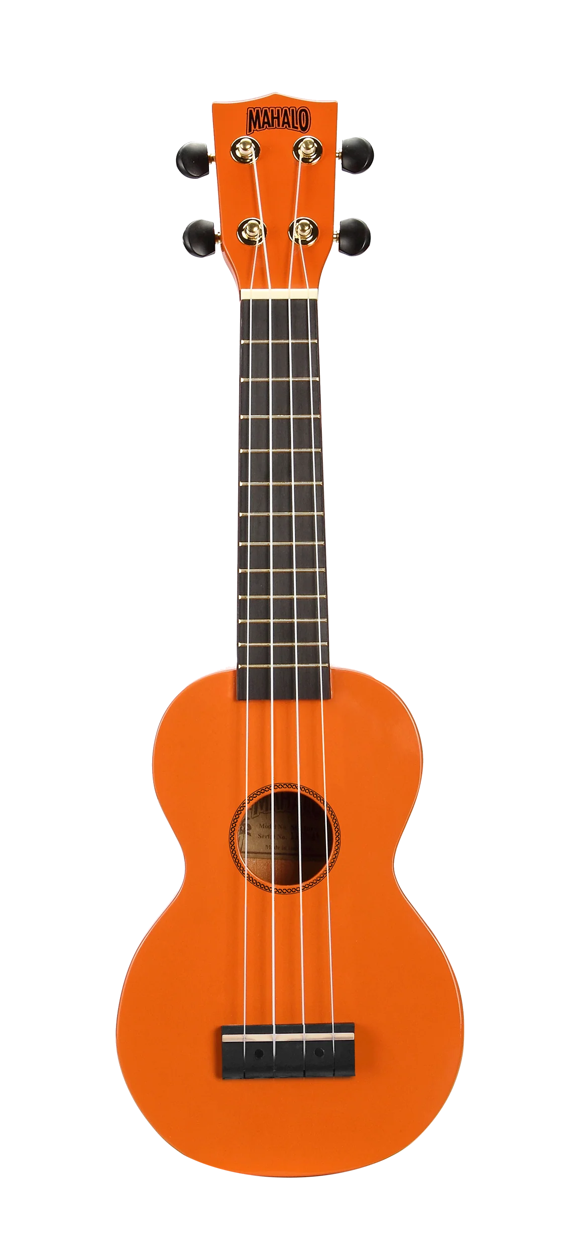 Mahalo MR1OR Rainbow Series Soprano Ukulele - Orange