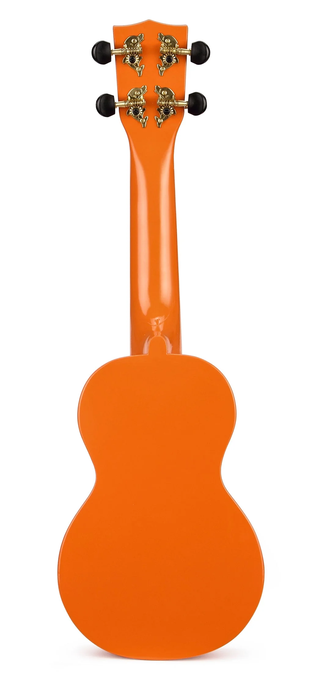 Mahalo MR1OR Rainbow Series Soprano Ukulele - Orange - Image 4
