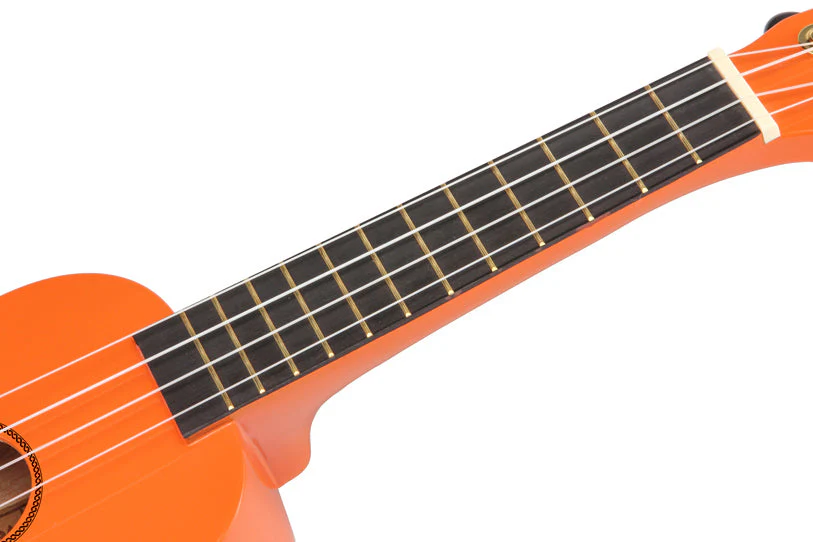 Mahalo MR1OR Rainbow Series Soprano Ukulele - Orange - Image 6