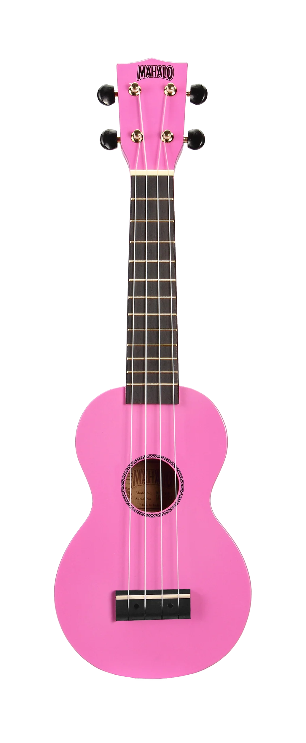 Mahalo MR1PK Rainbow Series Soprano Ukulele - Pink