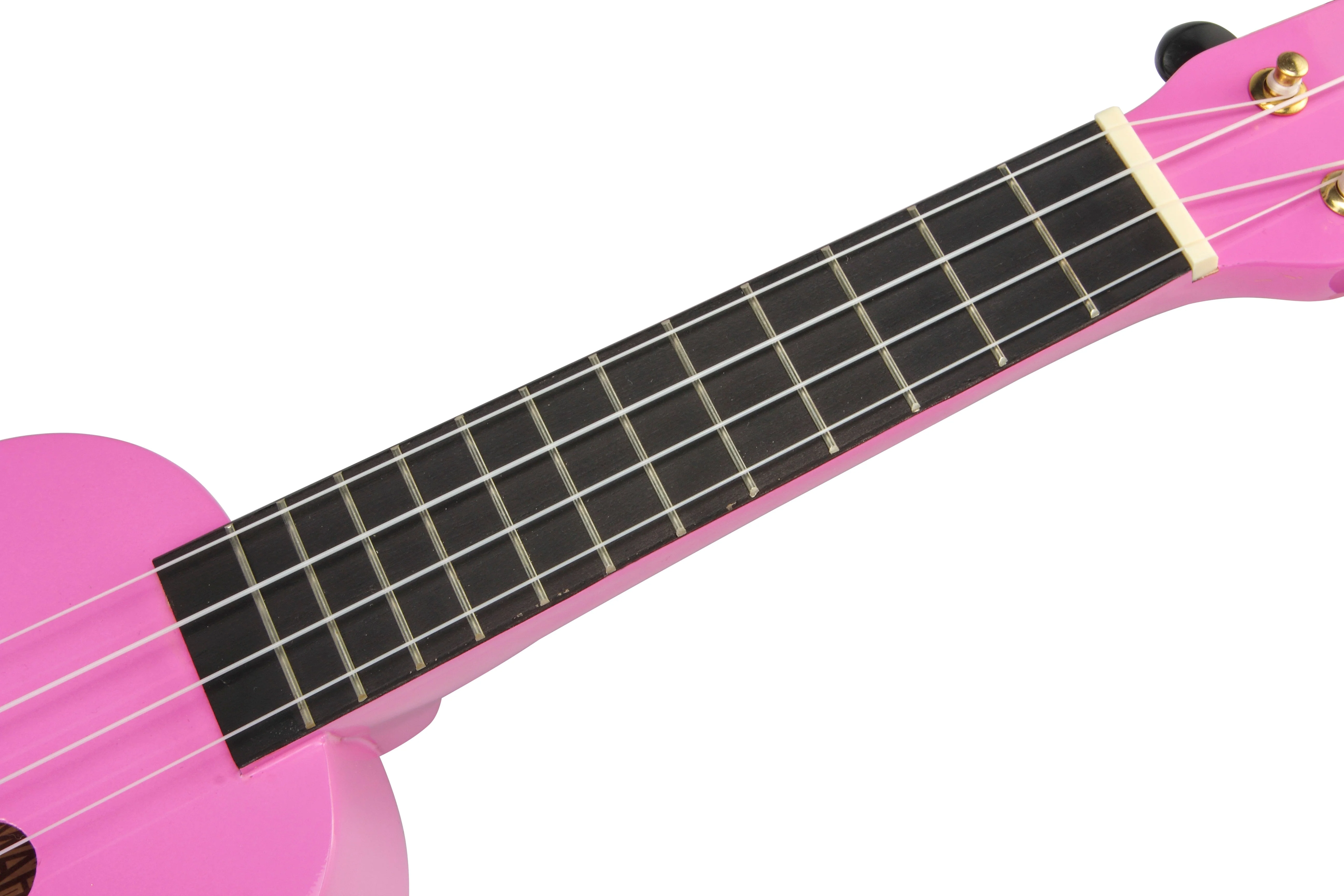 Mahalo MR1PK Rainbow Series Soprano Ukulele - Pink - Image 6