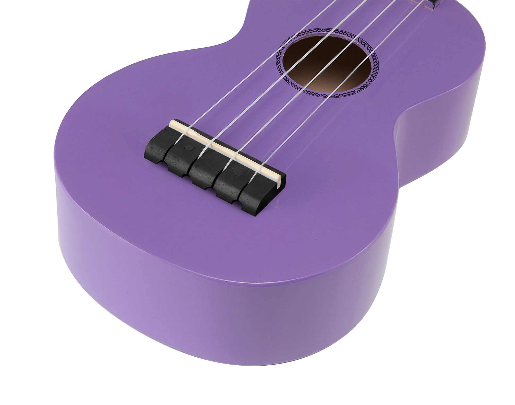 Mahalo MR1PP Rainbow Series Soprano Ukulele - Purple - Image 10
