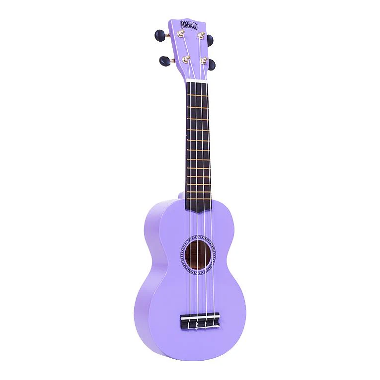 Mahalo MR1PP Rainbow Series Soprano Ukulele - Purple - Image 12