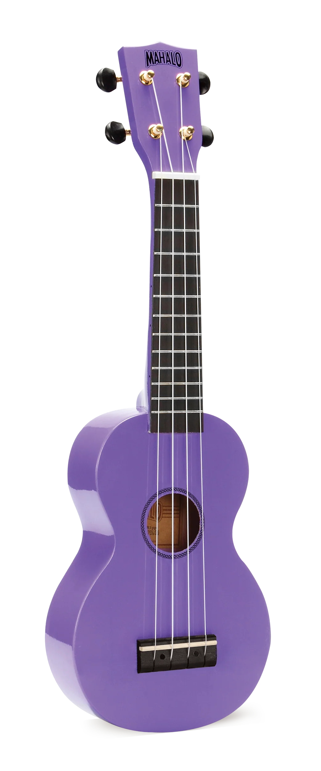 Mahalo MR1PP Rainbow Series Soprano Ukulele - Purple - Image 2