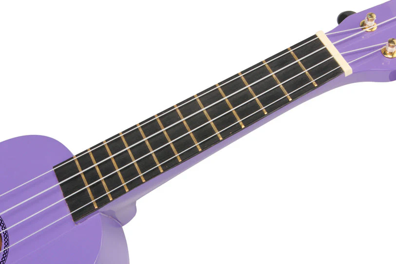 Mahalo MR1PP Rainbow Series Soprano Ukulele - Purple - Image 6