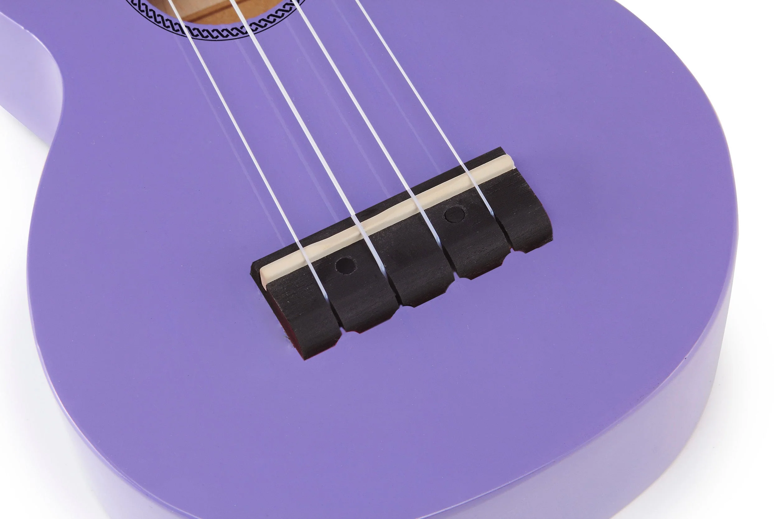 Mahalo MR1PP Rainbow Series Soprano Ukulele - Purple - Image 7