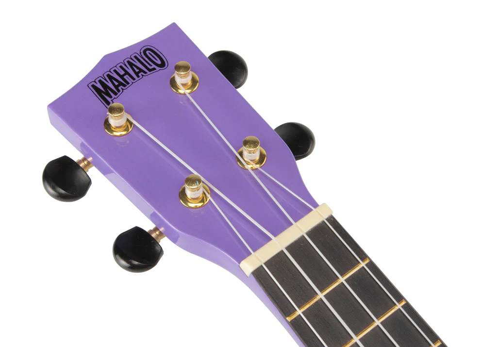 Mahalo MR1PP Rainbow Series Soprano Ukulele - Purple - Image 9