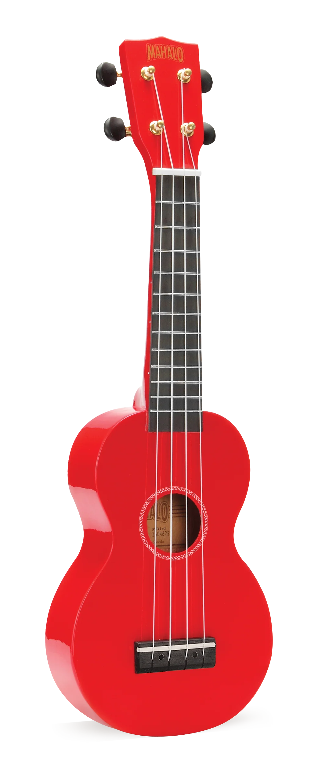 Mahalo MR1RD Rainbow Series Soprano Ukulele - Red - Image 2