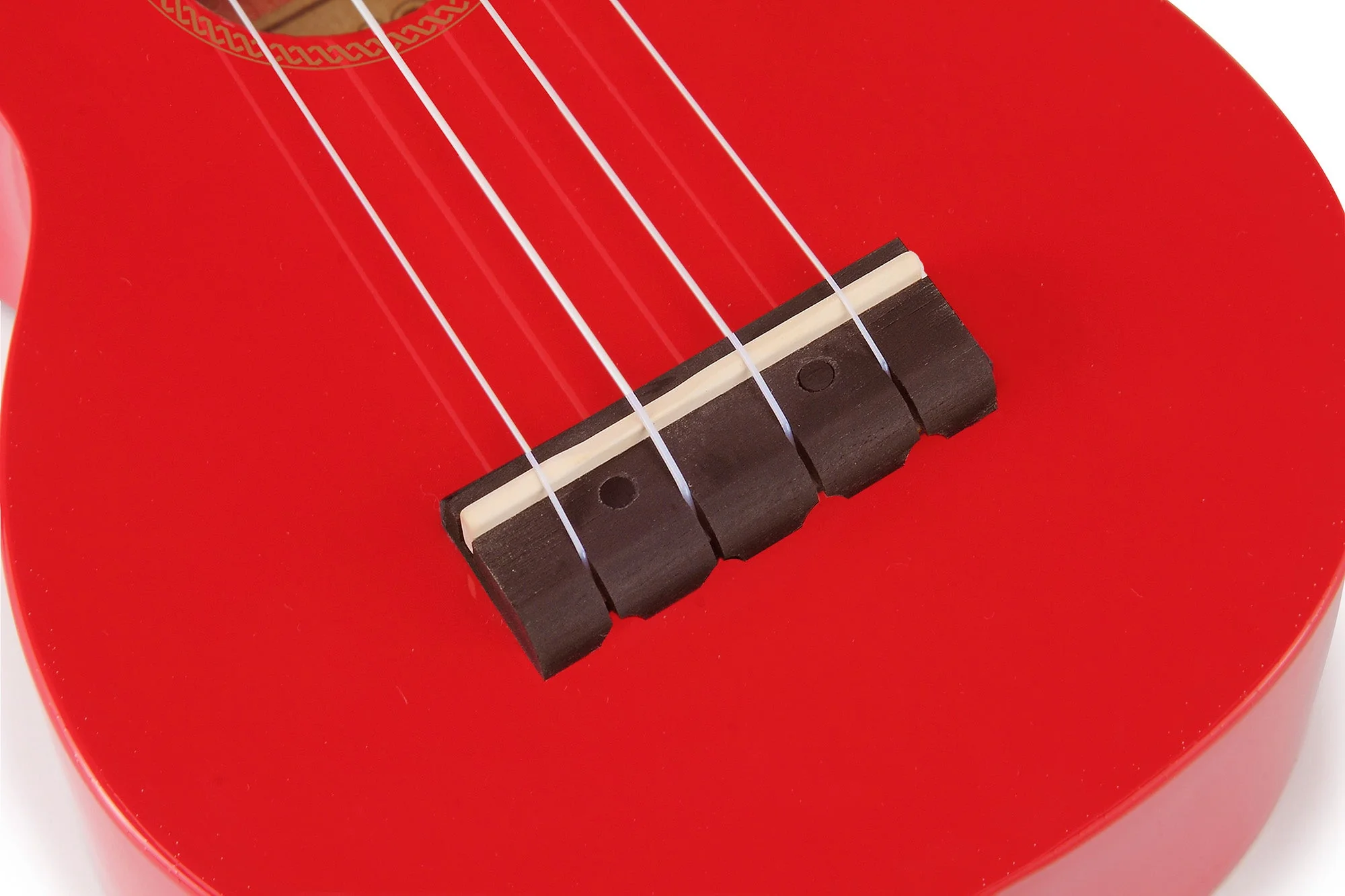 Mahalo MR1RD Rainbow Series Soprano Ukulele - Red - Image 7