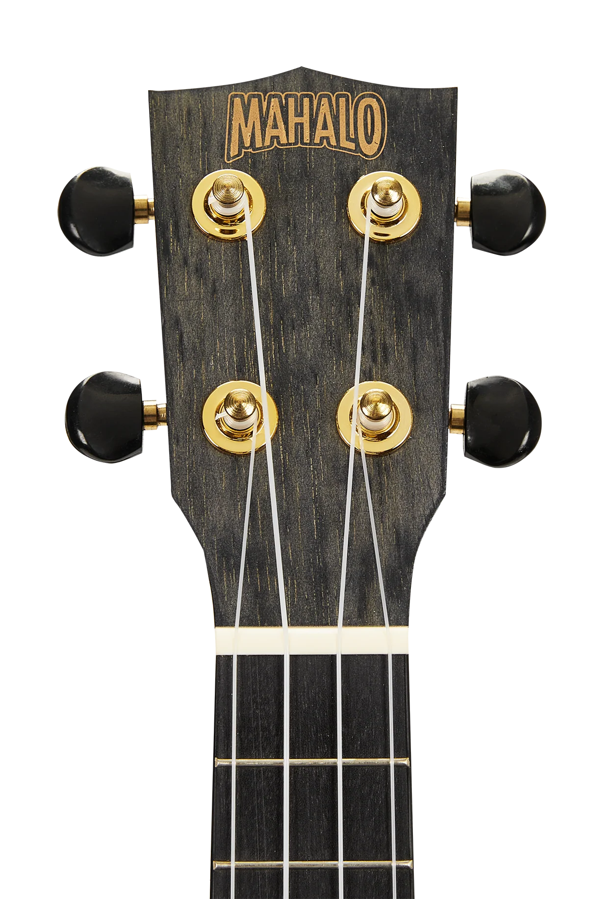 Mahalo MS1TBK Slimline Ukulele in Transparent Black - Image 8